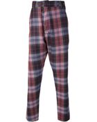 Vivienne Westwood Tartan Trousers - Lyst