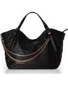 Big Buddha Black Daytona Chain Tote - Lyst