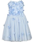 Topshop Applique Flower Bandeau Dress - Lyst