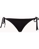 Forever 21 Tonal Stripe String Bikini Bottom - Lyst