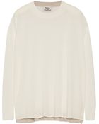 Acne Studios Knitted Sweater - Lyst