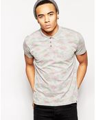 Bellfield Polo Shirt With Flamingo Print - Lyst