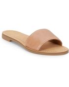 Nine West Summers Leather Slide Sandals - Lyst