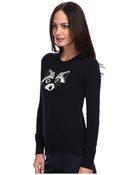 Kate Spade Raccoon Sweater - Lyst