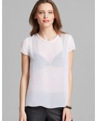 Alice + Olivia Alice Olivia Tee Skieler - Lyst