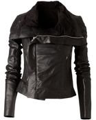 Rick Owens Lambskin Jacket - Lyst