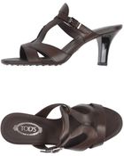 Tod's Sandals - Lyst