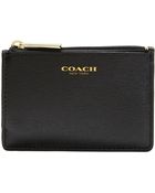 Coach Saffiano Leather Mini Skinny - Lyst