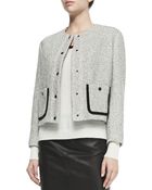 Rag & Bone Cannon Tweed Snap-Front Jacket - Lyst