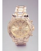 Bebe Dual Chrono Watch - Lyst