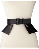 BCBGMAXAZRIA Peplum Zip Waist Belt - Lyst