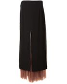 Marni Pleated Detail Maxi Skirt - Lyst