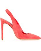 Gianmarco Lorenzi Classic Slingback Pumps - Lyst