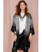 Nasty Gal Cold Hard Flash Kimono - Lyst