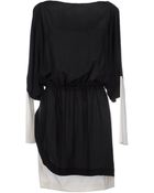 Vionnet Short Dress - Lyst