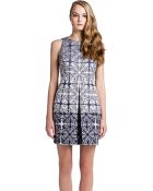 Cynthia Steffe Printed Fit-And-Flare Dress - Lyst