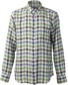 Vince Check Shirt - Lyst