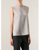 Brunello Cucinelli Sleeveless Top - Lyst