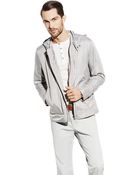 Vince Camuto Hooded Windbreaker - Lyst