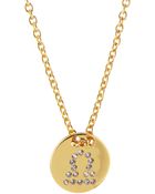 Gorjana Astrology Shimmer Disc Necklace - Lyst