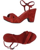 Roberto Del Carlo Platform Sandals - Lyst