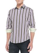Robert Graham Midland Striped Sport Shirt - Lyst