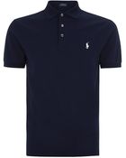 Polo Ralph Lauren Logo Polo Shirt - Lyst