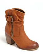 Steve Madden Traderr Leather Booties - Lyst