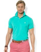 Polo Ralph Lauren Customfit Mesh Polo Shirt - Lyst