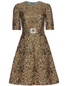 Dolce & Gabbana Brocade Dress - Lyst