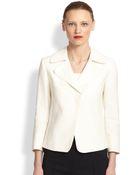 Akris Punto Cotton Ruched Back Blazer - Lyst