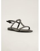 Stuart Weitzman Jelly Sandals - Lyst