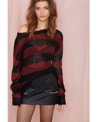 Nasty Gal What Rhymes With Hug Me Sweater - Lyst