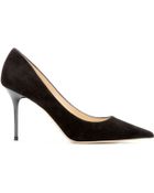 Jimmy Choo Agnes Suede Pumps - Lyst