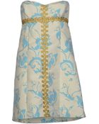 Tibi Short Dress - Lyst
