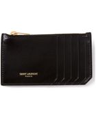 Saint Laurent Card Purse - Lyst