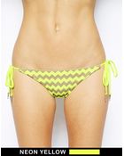 Seafolly Mod Club Brazilian Tie Side Bikini Bottoms - Lyst