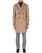 Faconnable Double-breasted Wool Coat - Lyst