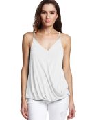 Michael Stars Surplice Cross Back Cami - Lyst