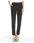 Theyskens' Theory Black Wool Blend Slim Pants - Lyst