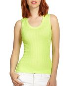 M Missoni Knit Tank - Lyst