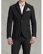 John Varvatos Notch Lapel Multi Button Jacket - Lyst