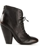 Marsell Chunky Heel Lace-Up Boots - Lyst