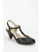 Seychelles T-Strap Peep-Toe Heel - Lyst