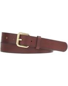 J.Crew Solid Leather Belt - Lyst