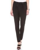 Helmut Lang Folded Waistband Pants - Lyst