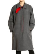 Giorgio Armani Coat Trench Double - Lyst
