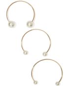 Nasty Gal Pearl Talk Bangle Set - Lyst
