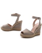 Stuart Weitzman Waycool Ankle Strap Wedge - Lyst