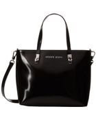 Armani Jeans Brushed Leather Tote - Lyst